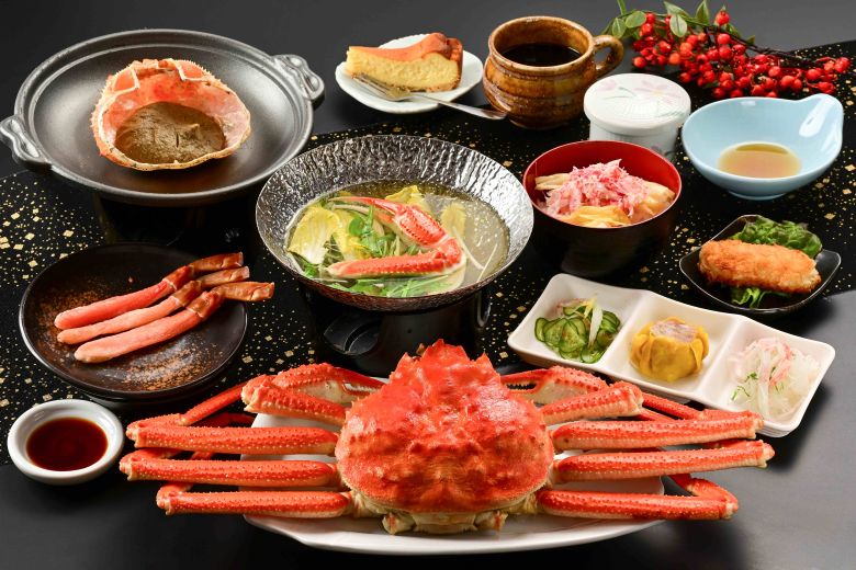 古民家でいただく かに会席　日本海さかな街